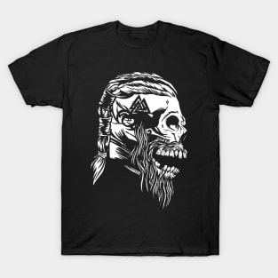 Viking Warrior Skull T-Shirt